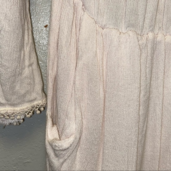 Romeo & Juliet Couture Off the Shoulder Bell Sleeve Renaissance Romper 669 - Picture 6 of 8